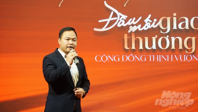 dsc09143-171911_710-171912.jpg Ông Nguyễn Mạnh Hải, Tổng Giám đốc Nam Á Group phát biểu tại sự kiện. Ảnh: Quốc Toản.