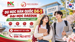Du học Hàn Quốc D4-1 Đại học Daeduk – Nam Á Group và Nam Á Global